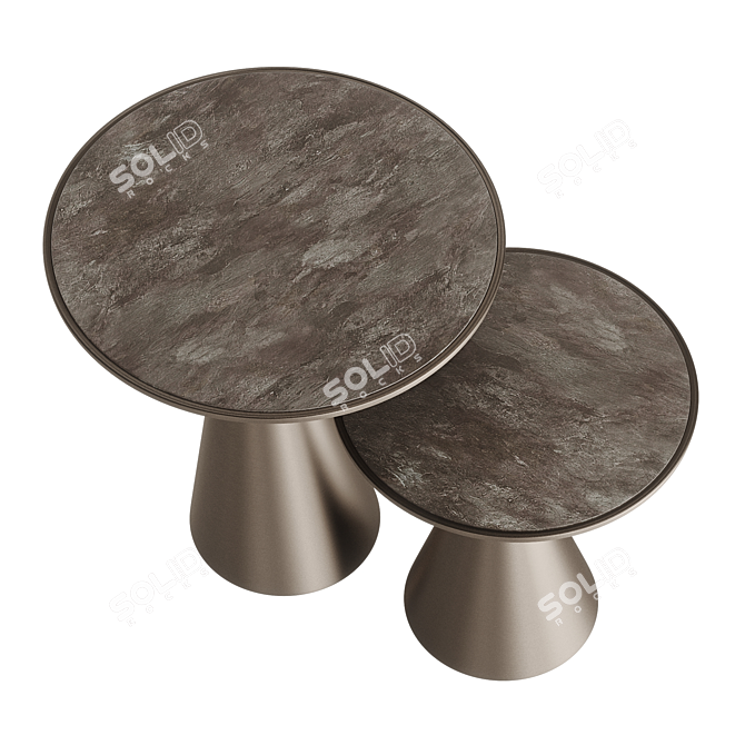 Cattelan Peyote 2021: Dark Keramik Elegance 3D model image 2