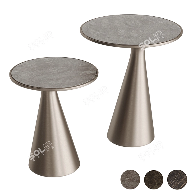 Cattelan Peyote 2021: Dark Keramik Elegance 3D model image 8