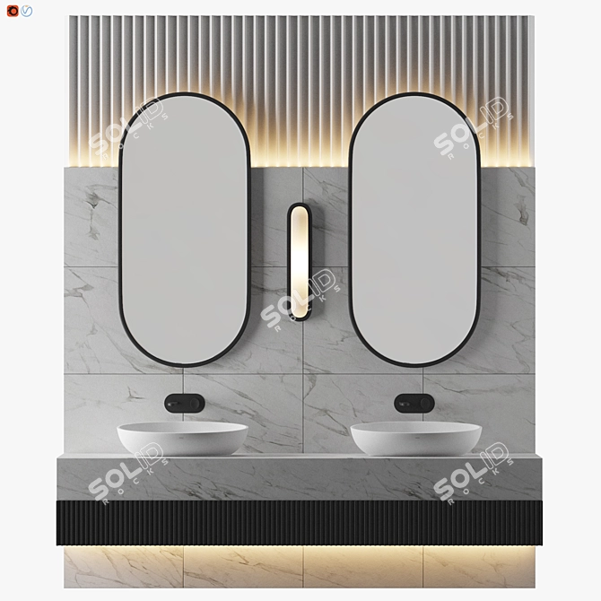 Arttide Bathroom Collection 3D model image 1