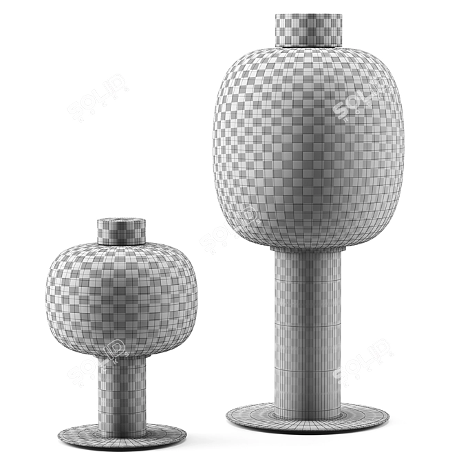 Brokis Bonbori Pendant Lights 3D model image 5