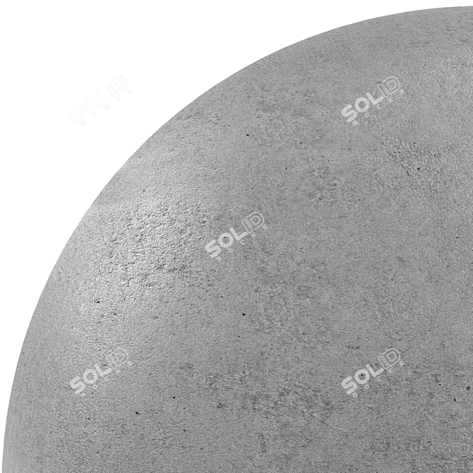 Brown Concrete: High-Quality PBR Texture 3D model image 4