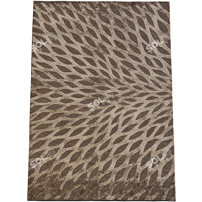 Geometry Rugs: Modern Millimeter Design 3D model image 2