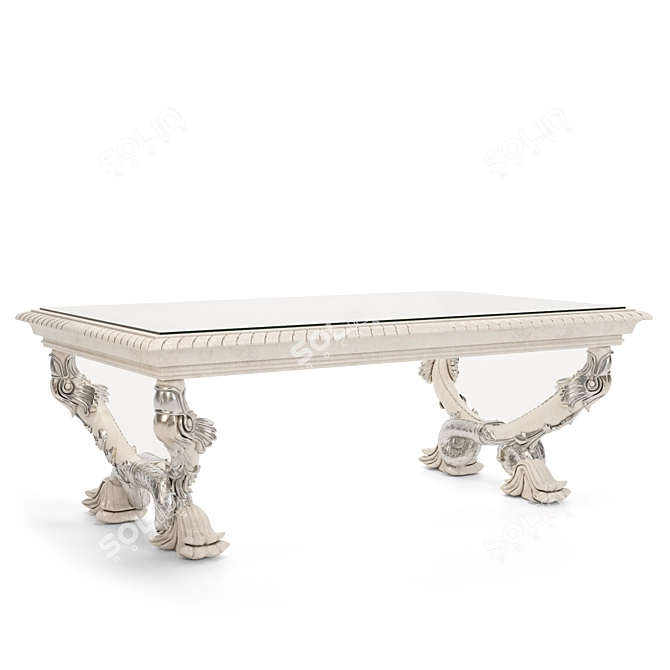 Handcrafted Ophelia Coffee Table 3D model image 3