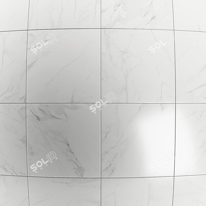 Borghini Marble Tile Collection 3D model image 2