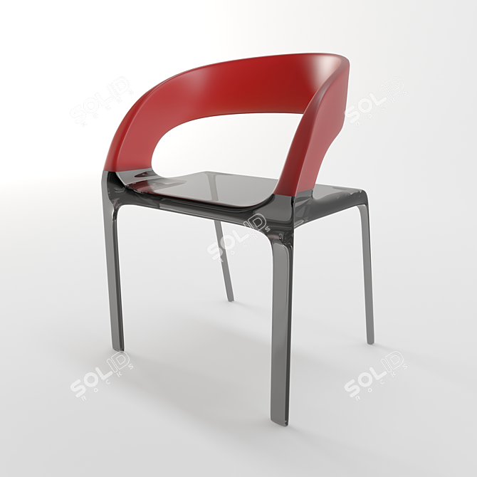 Modern Ergonomic Chair: 3dsmax 2018-Vray, Obj Format 3D model image 2