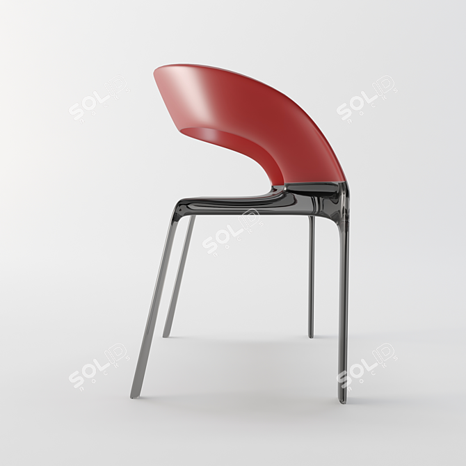 Modern Ergonomic Chair: 3dsmax 2018-Vray, Obj Format 3D model image 3