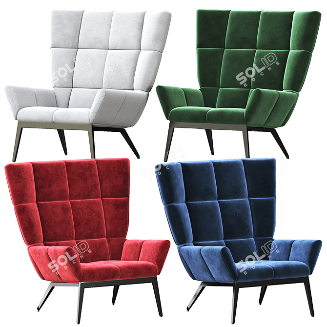 Modern Vioski Tuulla Chair 3D model image 2