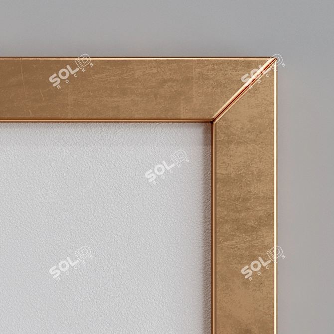 Modern Abstract 3-Piece Picture Frame Set 3D model image 5