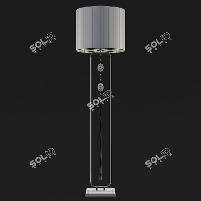 Laos Floor Lamp: Elegant Illumination for any Space 3D model image 3