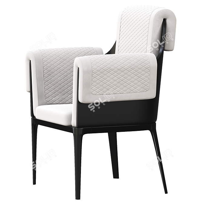 Sherwood Stylish Chair 3D model image 3