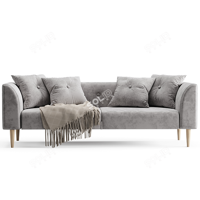 Modern Meridiani Sofa 2015 3D model image 4