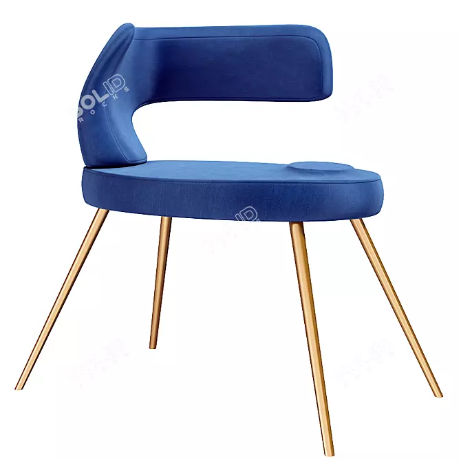 Elevate Your Comfort: Oasi Chair by iminiti 3D model image 1