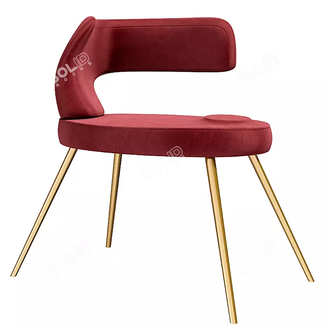 Elevate Your Comfort: Oasi Chair by iminiti 3D model image 2