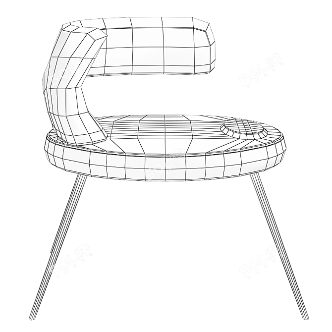 Elevate Your Comfort: Oasi Chair by iminiti 3D model image 5