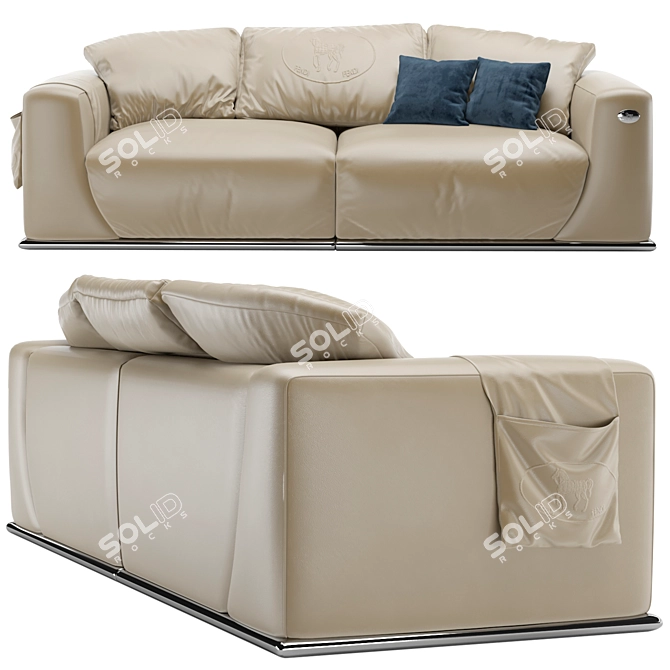 FENDI CASA FABIO Comfort Sofa 3D model image 3