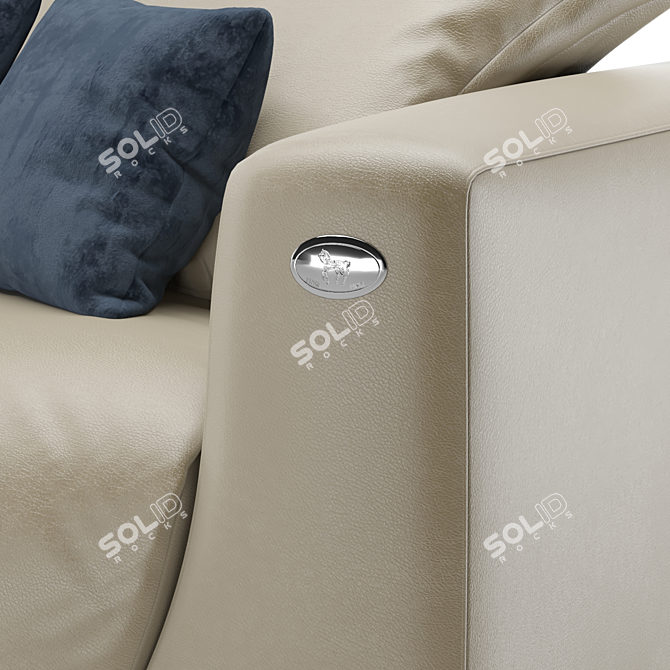 FENDI CASA FABIO Comfort Sofa 3D model image 4