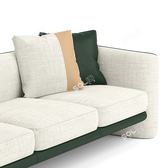Turri Blossom Modern Sofa 3D model image 4