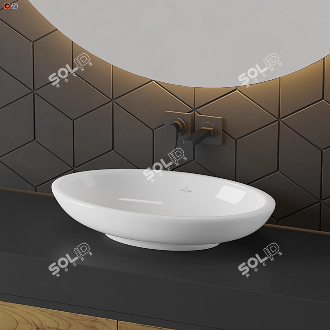 Hosanna Blissful Bathroom 3D model image 4