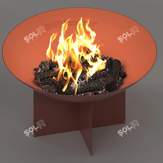 Outdoor Braziers Umlo and Obole 3D model image 4