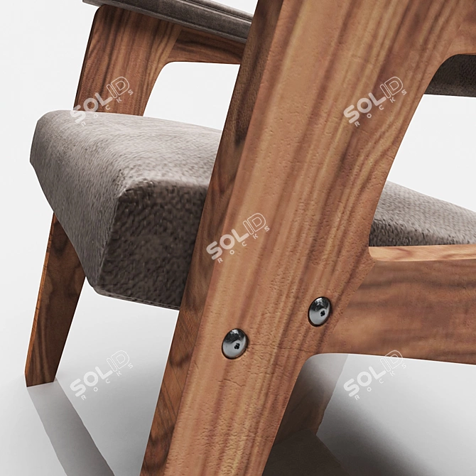 Zanine Caldas Lounge Chair 3D model image 3