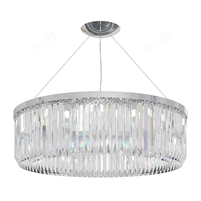 Elegant Patrizia Volpato Pendant Chandelier 3D model image 2