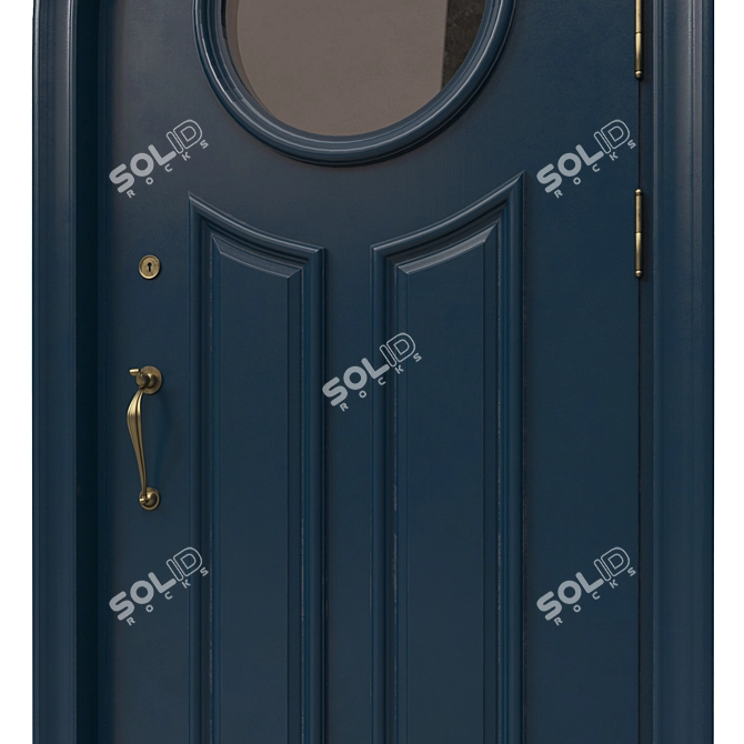 Classic 3D Max Door: 1100mm x 2500mm 3D model image 3