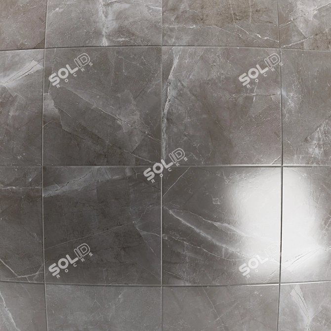 Lima Marble Tile Collection: High-Quality Textured 4x4 Tiles 3D model image 4