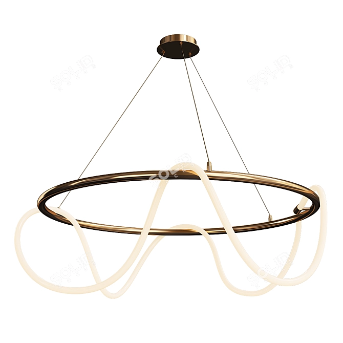 Glorify R: Elegant Design Lamp 3D model image 1