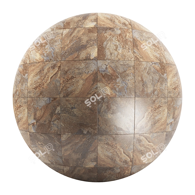 Rajasthan Stone Tile Collection 3D model image 1