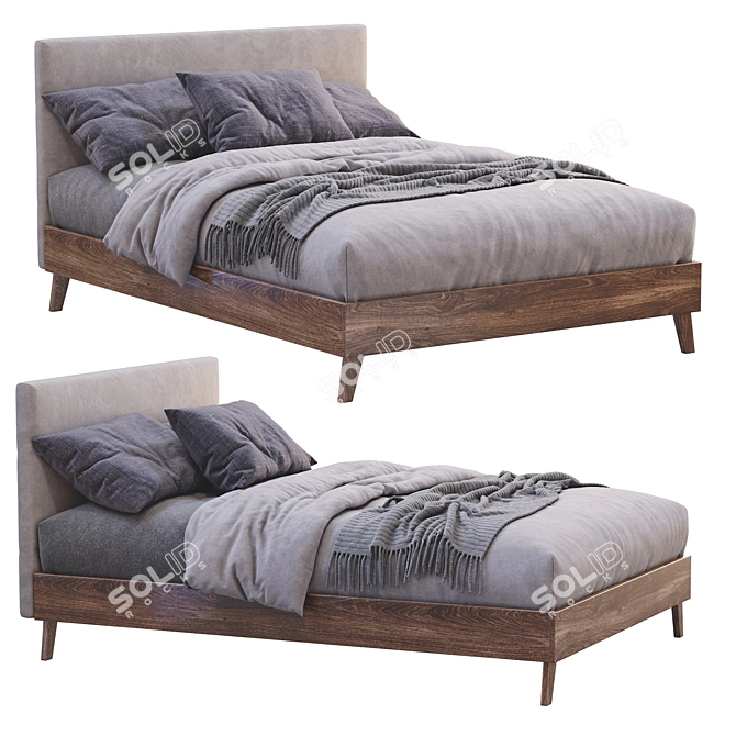 Lux-Comfort Florence Ottoman Bed 3D model image 5