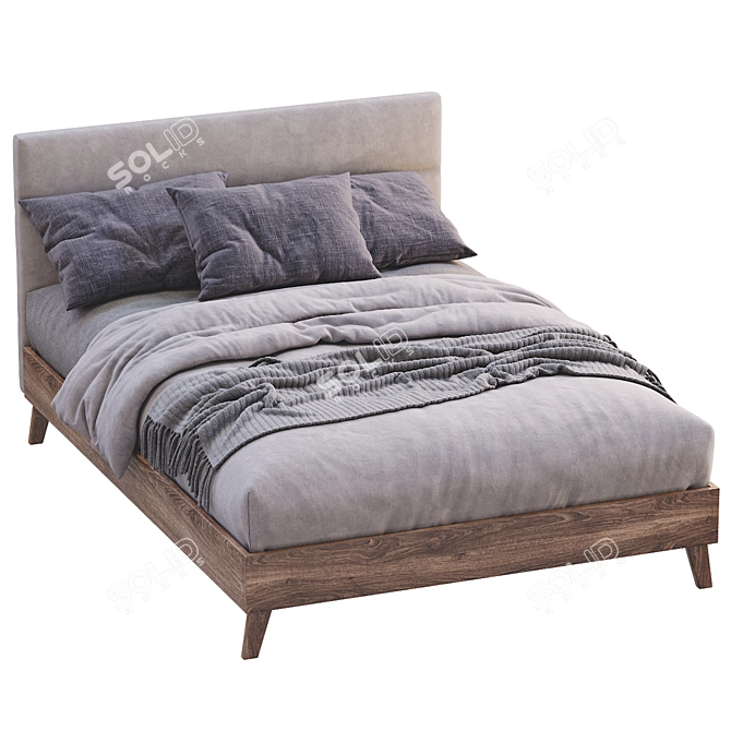 Lux-Comfort Florence Ottoman Bed 3D model image 6