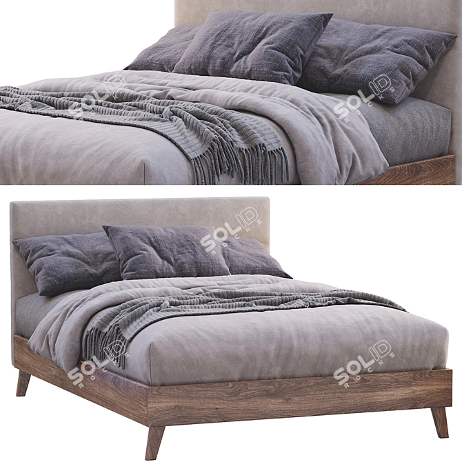Lux-Comfort Florence Ottoman Bed 3D model image 7