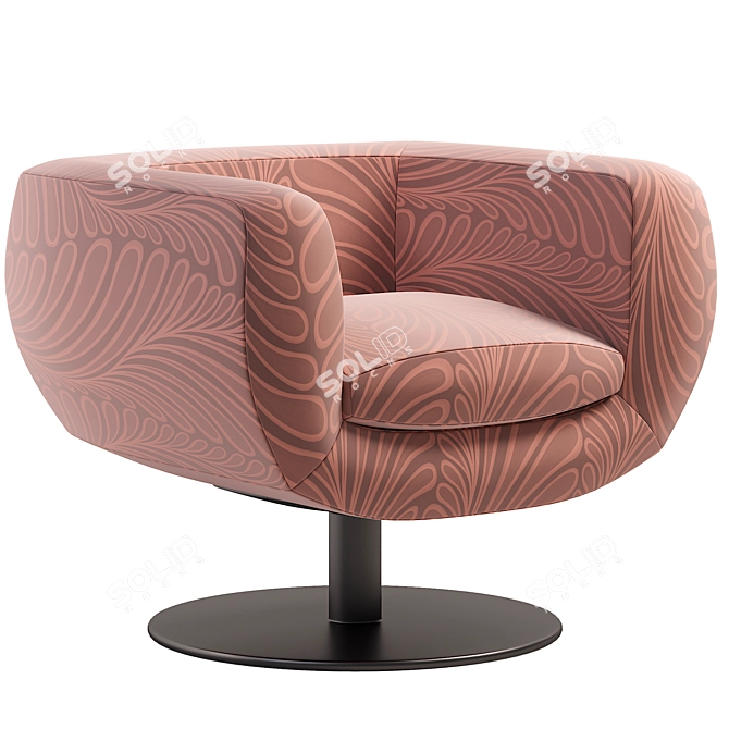 Modern Armchair with 3Ds Max 2014 and Corona 2 3D model image 1