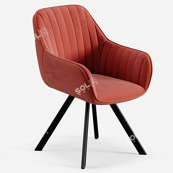 AROOMA Roan Chair - Modern Ergonomic Seating 3D model image 2
