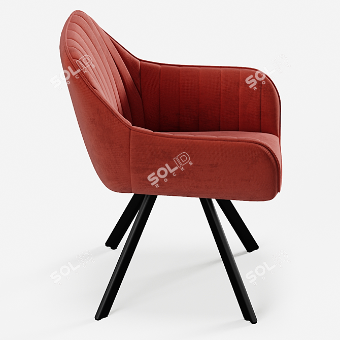 AROOMA Roan Chair - Modern Ergonomic Seating 3D model image 4