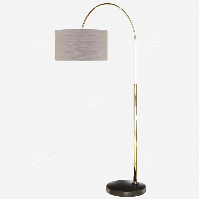 HEATHFIELD&Co REACH Floor Lamp 3D model image 2