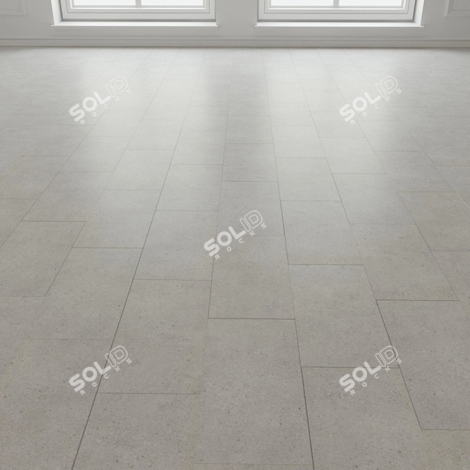 Title: Venetian Stone Porcelain Floor Tile 3D model image 3