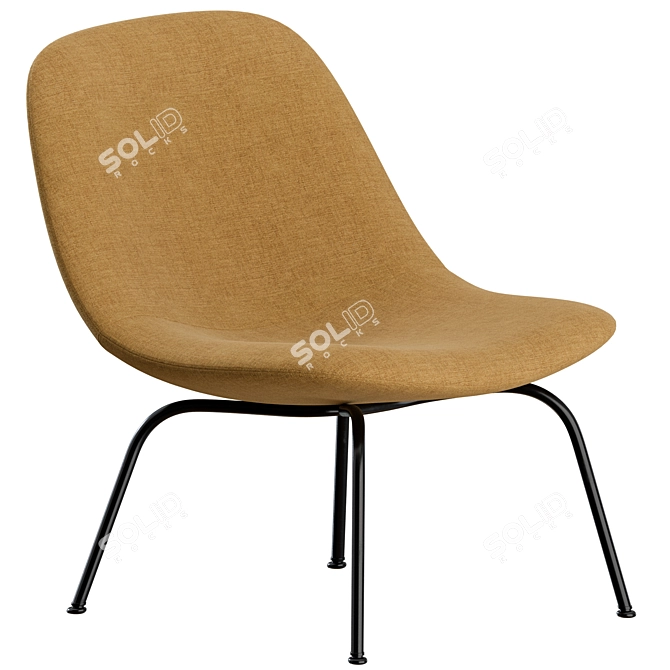 Elegant Eyes Lounge Chair: The Perfect Addition to Your Space 3D model image 3