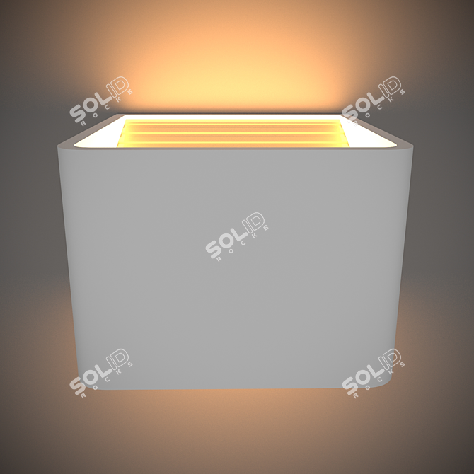 Coneto LED Wall Light 3D model image 1