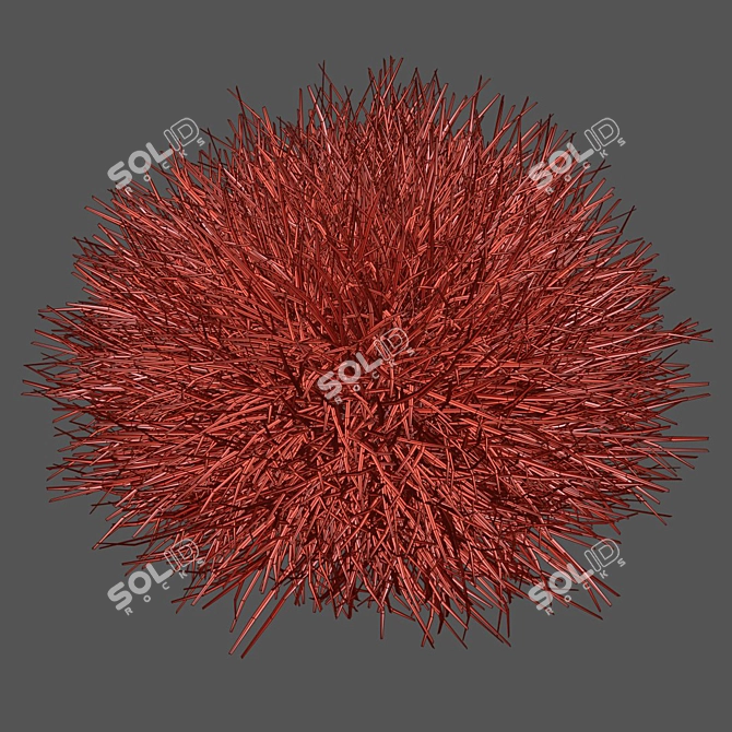 Unique Title: "Evergreen Meadow Grass 3D model image 3