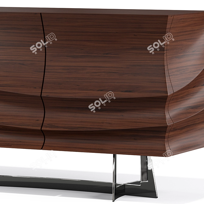 Infinity Ceviz Sideboard: Modern Elegance for your Space 3D model image 2