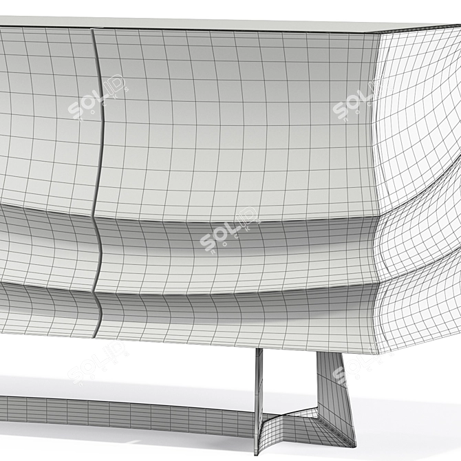 Infinity Ceviz Sideboard: Modern Elegance for your Space 3D model image 3