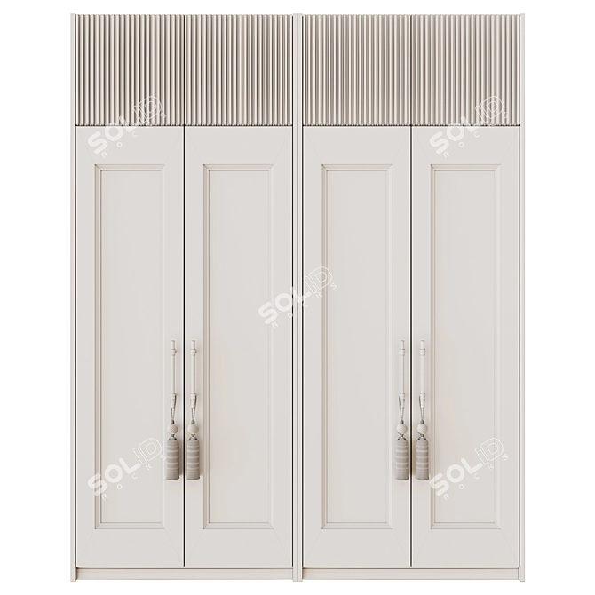 Spacious Cabinet Set 02 | 120x300x55 cm 3D model image 6