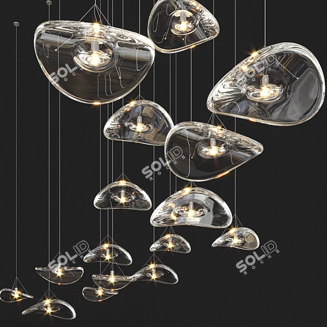 Terzani Manta 35: Sleek Adjustable Lighting 3D model image 2