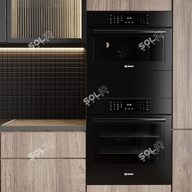 2-in-1 Kitchen Combo 3D model image 2