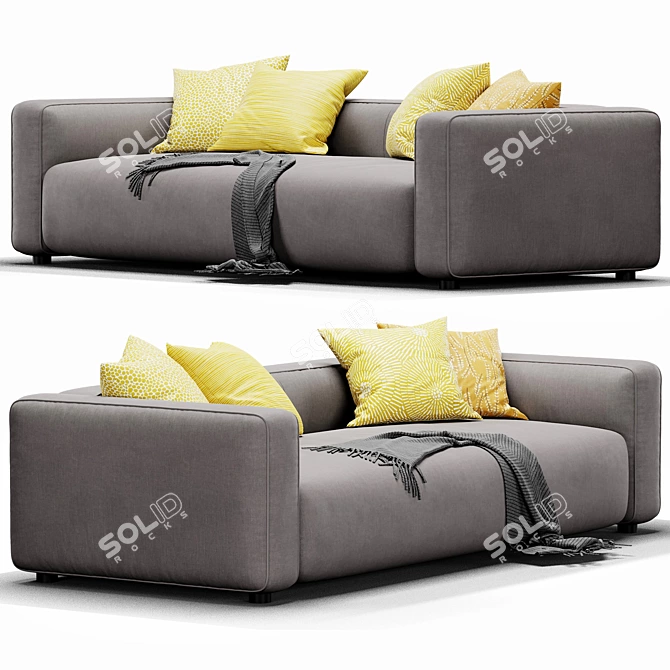 Elegant Linteloo Southampton Sofa 3D model image 10
