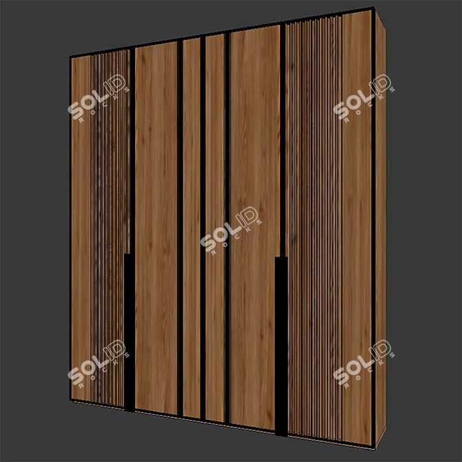 Modern Shelf Design 044 3D model image 3