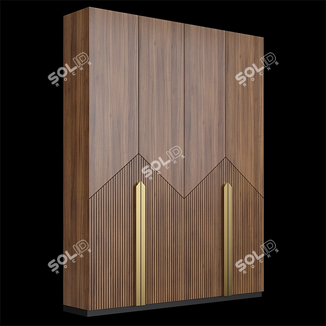 Modern Shelf Design 3D Models 3D model image 1