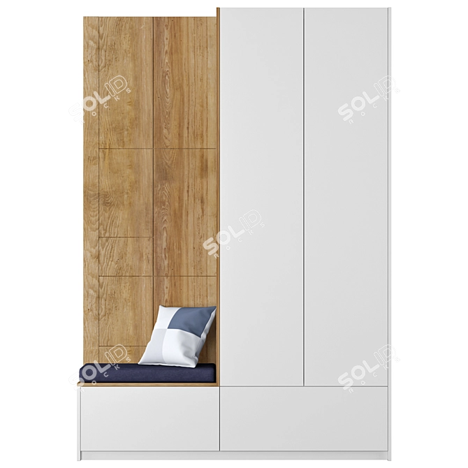  Modern Composition for Hallway 3D model image 1