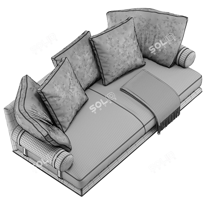 B&B Italia Noonu Sofa: Modern Elegance for Your Home 3D model image 7